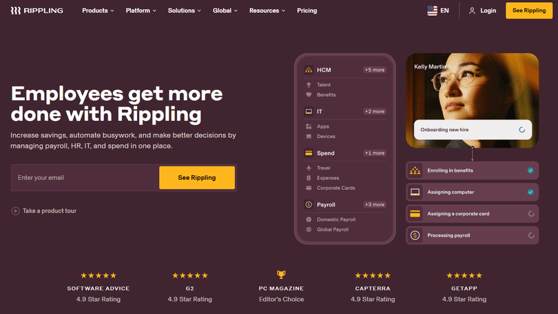Rippling Payroll service