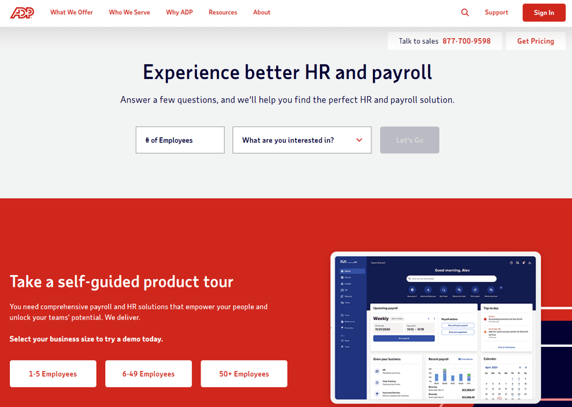 ADP RUN Payroll service